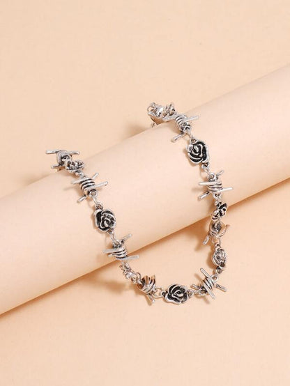 Rose Decor Choker for Women
