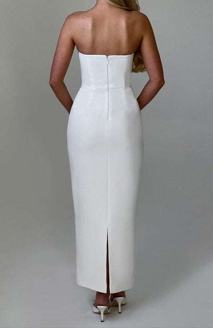 Vanessa Midaxi Dress-Ivory