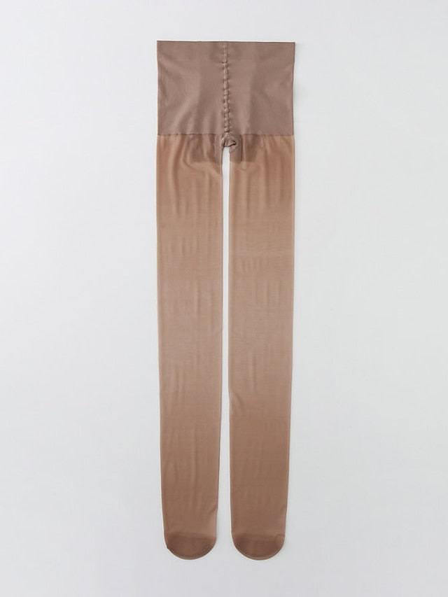 Panty Hose Daily Solid / Plain Color Polyester Cotton Sexy Simple Style Elastic 1 pcs for Women