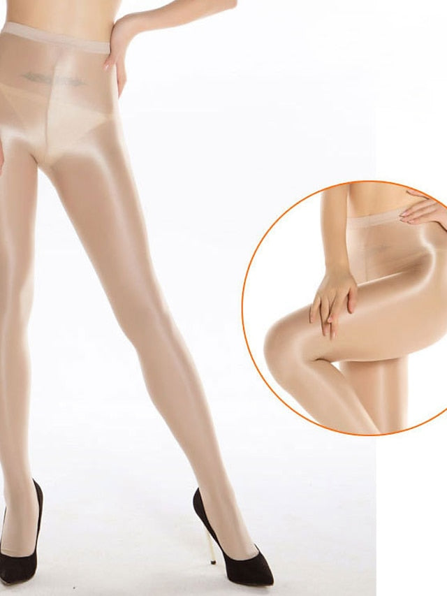 Panty Hose Party Gift Daily Solid Color Polyester Acrylic Fibers Casual Sexy Casual / Daily 1 Pair for Women