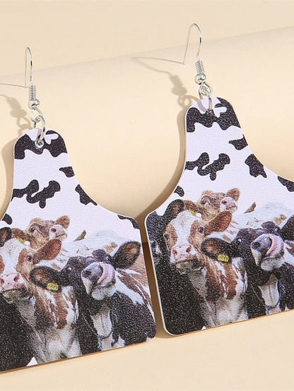 Earrings Casual Street Cow Earring for Women