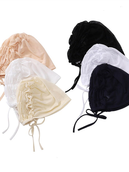 New Muslim Under Cap Inner Hijab Underscarf Women Veil Bonnet Women Scarf Turban Islamic Head Wear Hat Turkish Scarves Headcover for Women