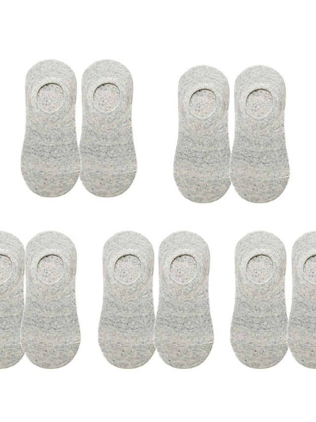 5 Pairs No Show Socks Home Sports & Outdoor Holiday Polyester Cotton Sports & Outdoors Casual Sweet 5 Pairs for Women