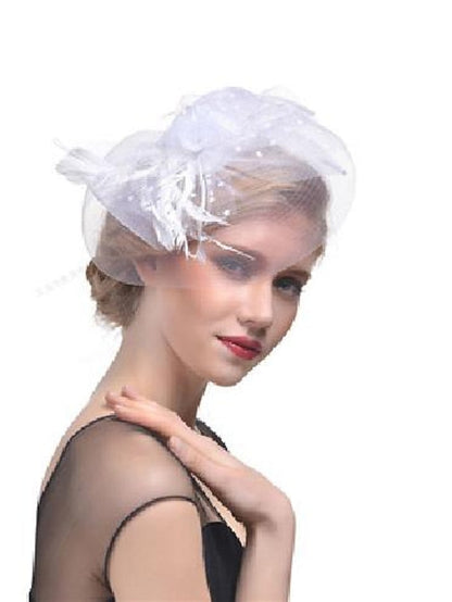 Hair Clip Party Party Solid Color Headwear / Red / Blue / Fall / Winter / Spring for Women