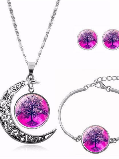 Jewelry Sets Artistic Party Tree Jewelry Sets for Women
