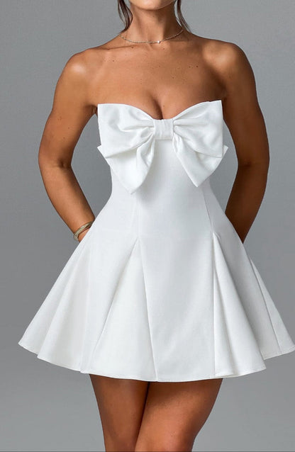 María Camila Playsuit - Ivory