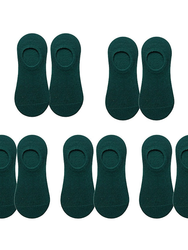 5 Pairs No Show Socks Home Sports & Outdoor Holiday Polyester Cotton Sports & Outdoors Casual Sweet 5 Pairs for Women