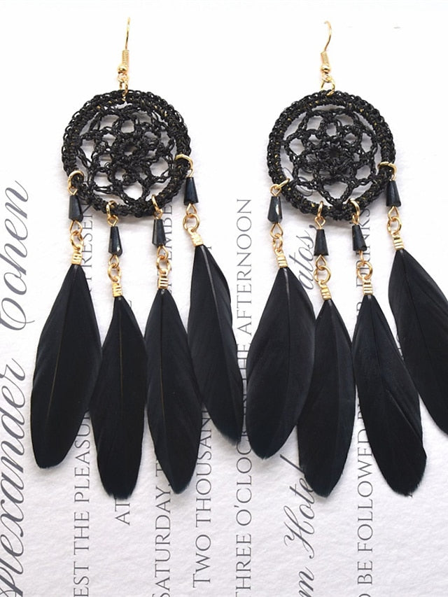 Earrings Vintage Outdoor Leaf Earring for Women