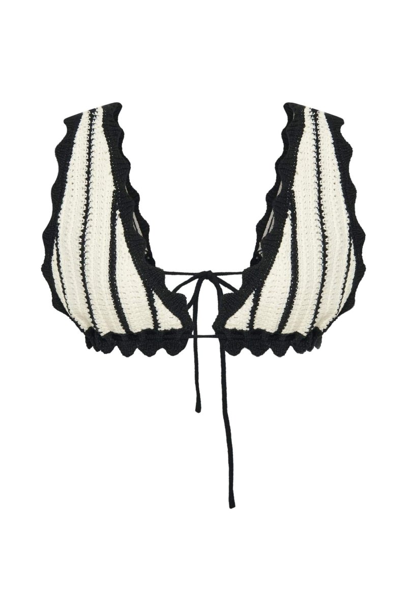 Conjunto de rayas de crochet Sandra