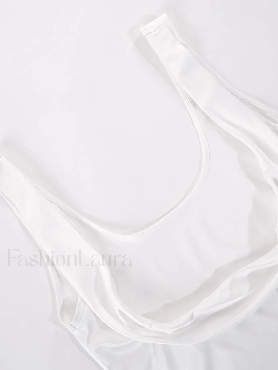 Satin Draped Lace Bralette Top