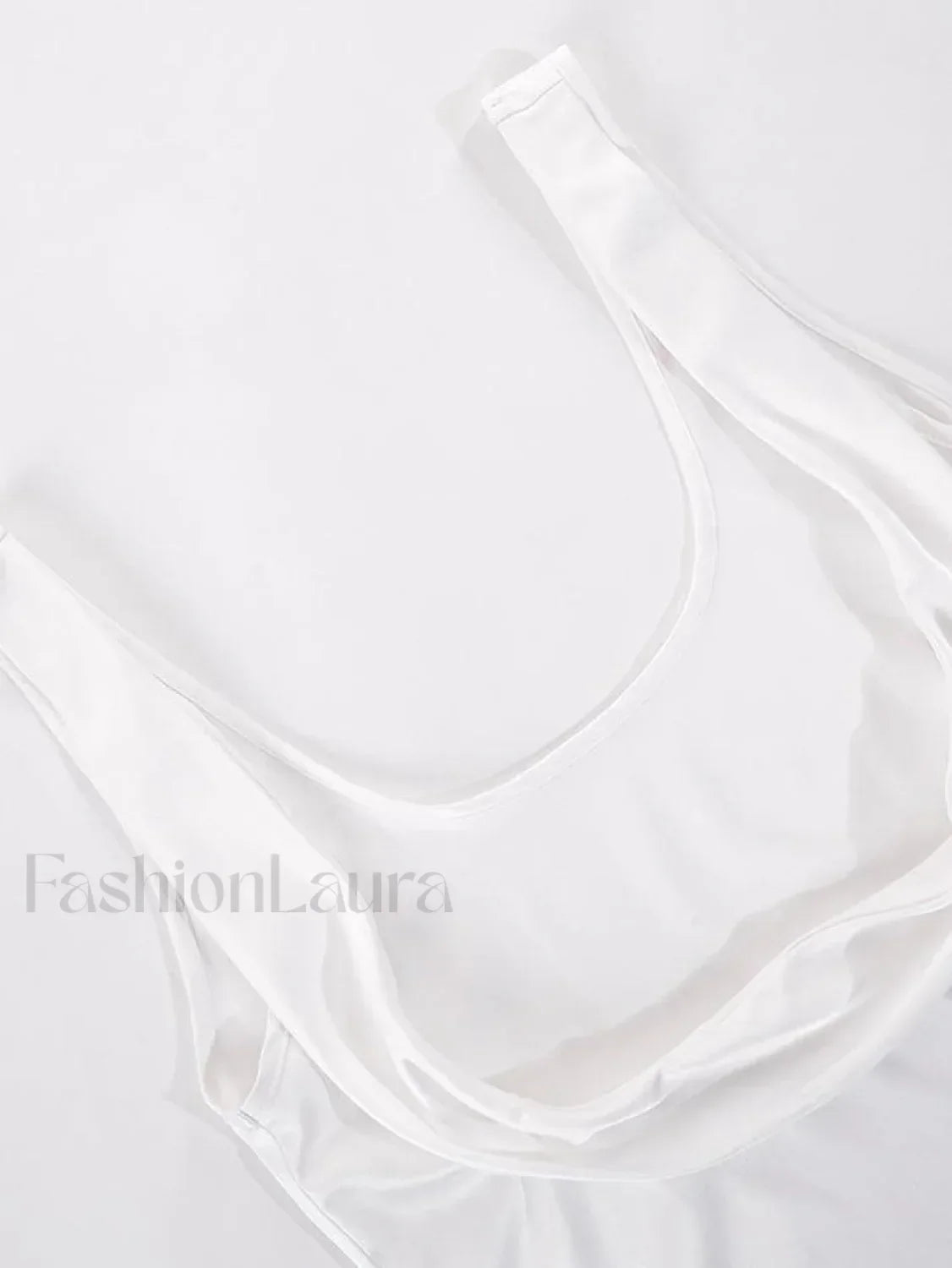Satin Draped Lace Bralette Top