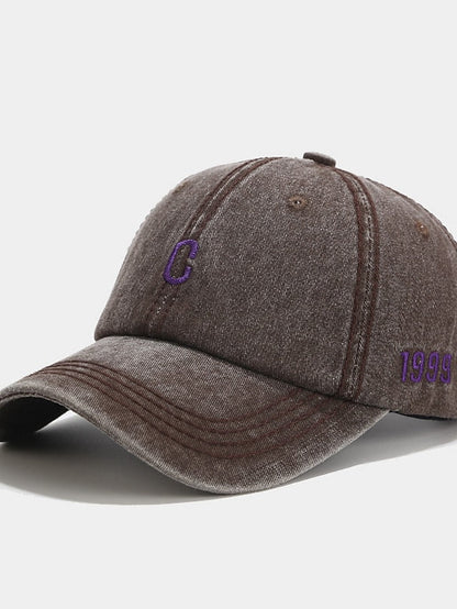 1pcs Embroidery Plain Baseball Hats Washed Cotton Cap For Men Women Adjustable Snapback Caps Baseball Cap Letter Dad Hat for Women