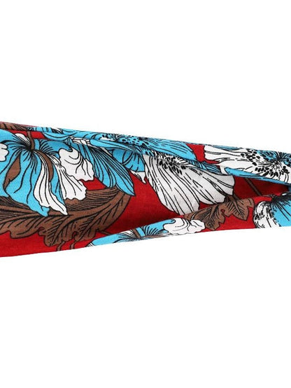 europe and the united states cross-border fashion sports hairband yoga bundle sweat-absorbing headband new ladies wide-brimmed printed headwear for Women