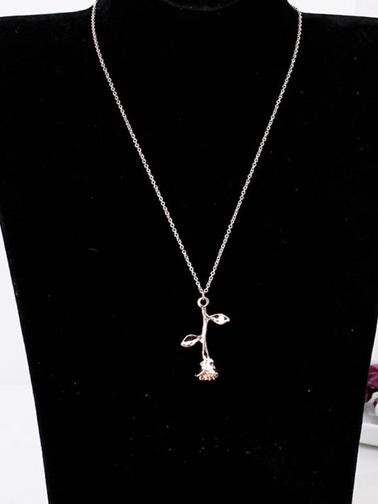 1PC Necklace For Street Daily Alloy Classic Roses for Women