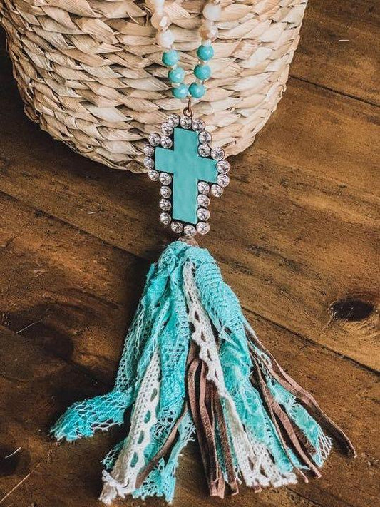 See Me Now Necklace - Turquoise for Women