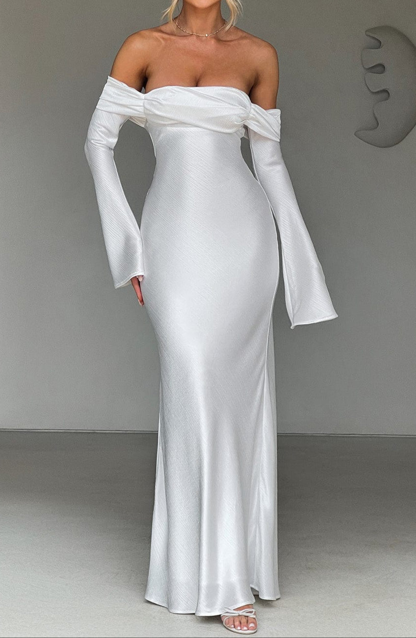 Alejandra Maxi Dress - Ivory