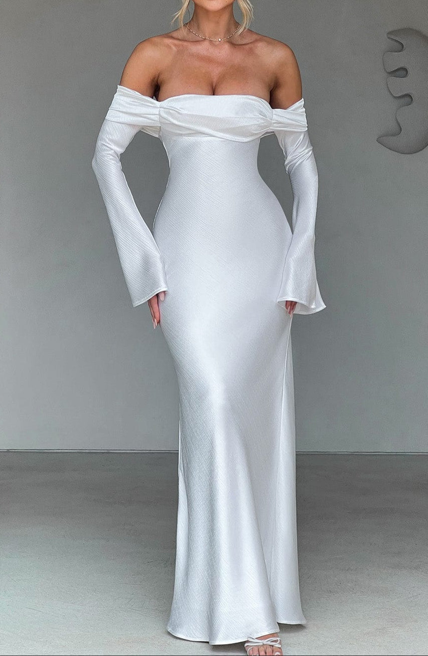 Alejandra Maxi Dress - Ivory