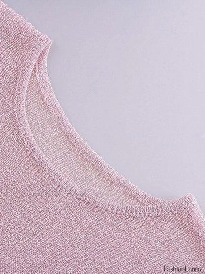 Semi Sheer Tank Top