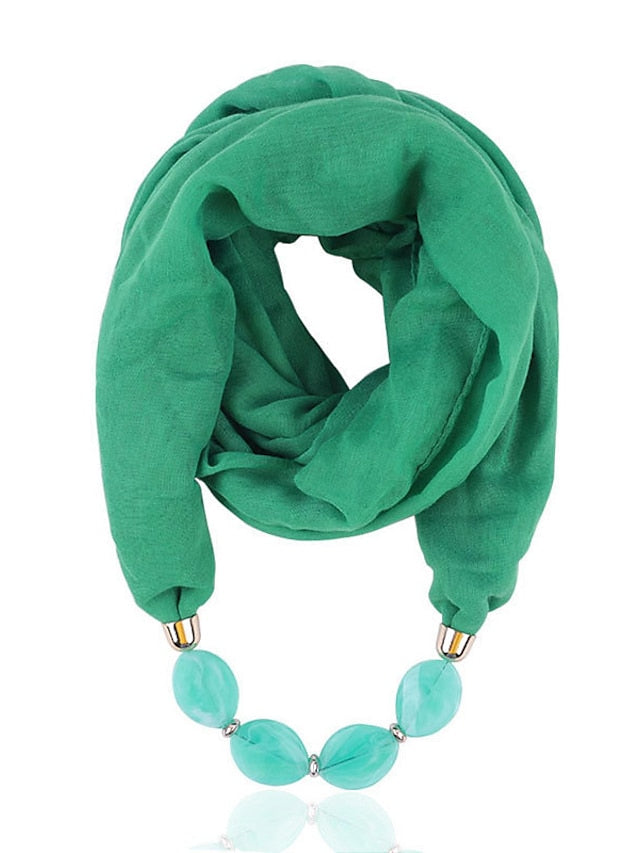 Scarves Infinity Scarf Daily Holiday Linen Bohemia Warm Decoration 1 PC for Women