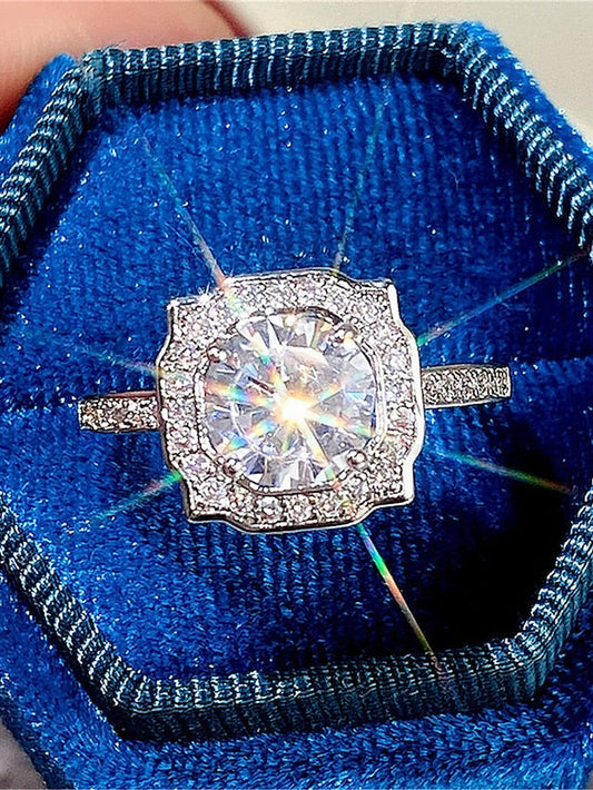 Rings Textured Outdoor Geometry Ring for Women