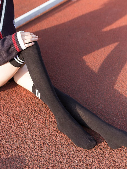 Stockings Party Gift Daily Plaid Polyester Acrylic Fibers Casual Classic Casual / Daily 1 Pair for Women