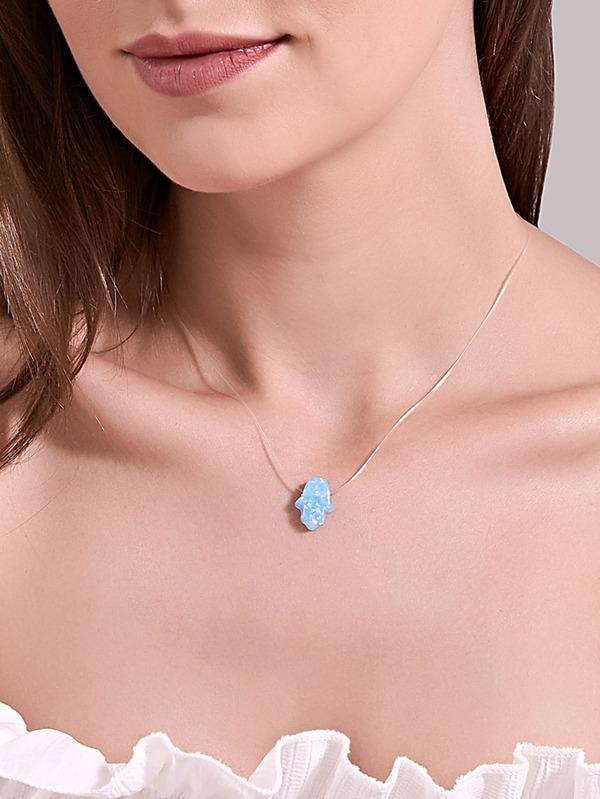 Shaped Pendant Necklace for Women