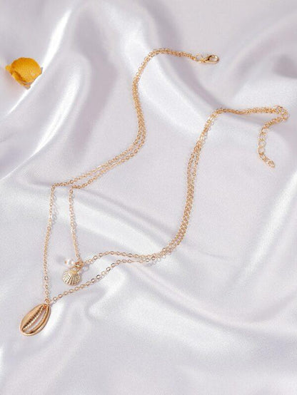 Shell Pendant Necklace for Women