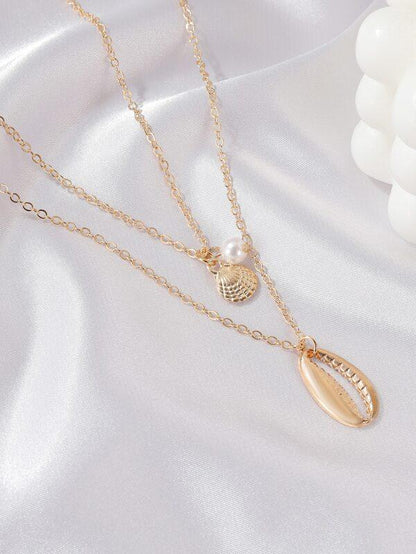 Shell Pendant Necklace for Women