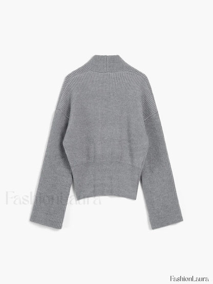 She's Effortless Graceful Wrap Sweater
