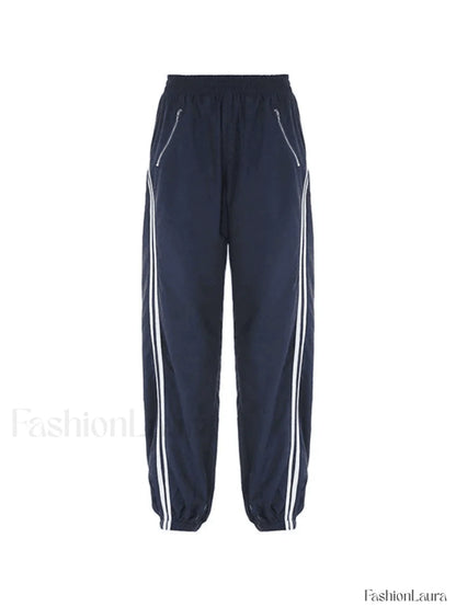 Side Stripe Baggy Jogger Pants