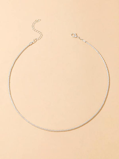 Simple Solid Choker for Women
