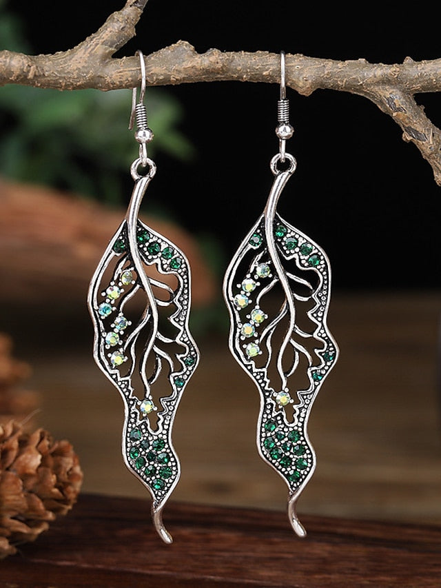 Earrings Artistic Street Leaf Earring for Women