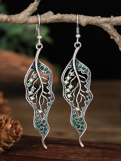 Earrings Artistic Street Leaf Earring for Women