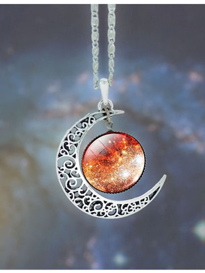 necklace Chic & Modern Party Moon Necklaces / Blue / Purple / Fall / Winter / Spring for Women