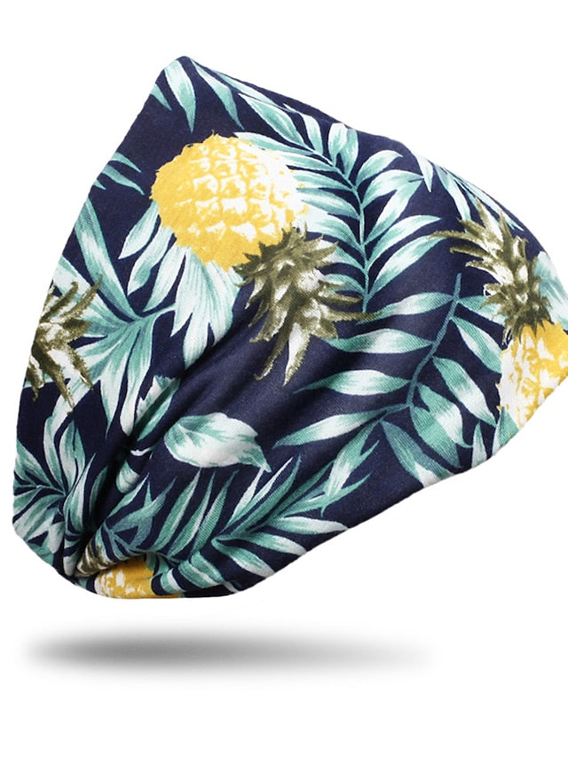 1PC Pringting Headbands Bandana Hair Scarf For Outdoor Daily Crossover Fabric for Women