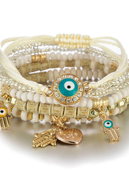 Bracelets Ethnic Style Street Color Block Bracelets & Bangles / Black / Red / Blue / Fall / Winter for Women