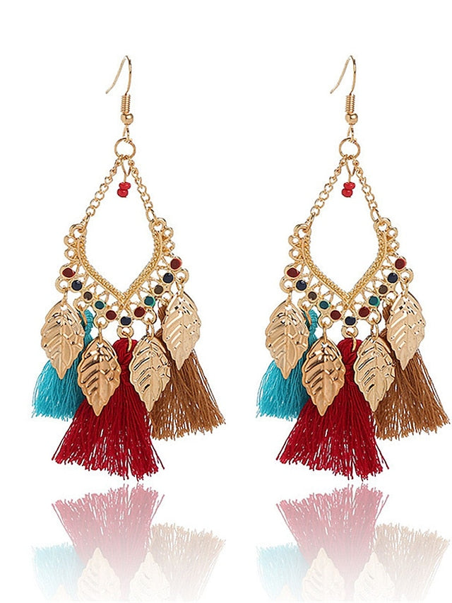 Earrings Ethnic Style Outdoor Geometry Earring for Women