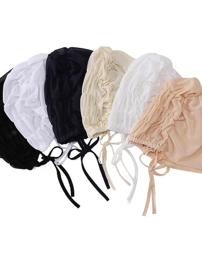 New Muslim Under Cap Inner Hijab Underscarf Women Veil Bonnet Women Scarf Turban Islamic Head Wear Hat Turkish Scarves Headcover for Women