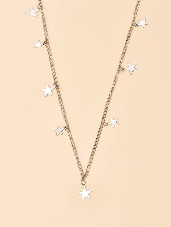 Star Charm Necklace for Women