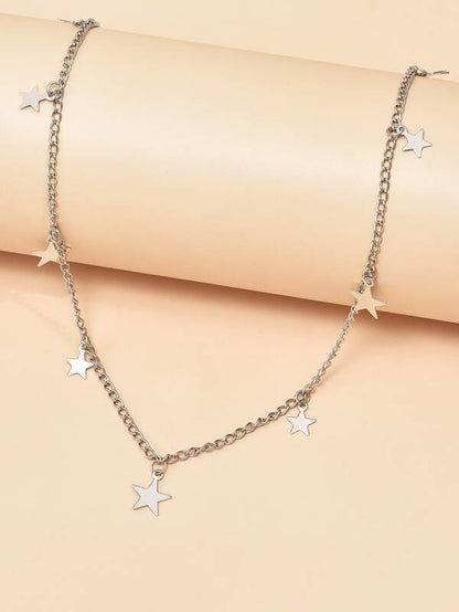 Star Charm Necklace for Women