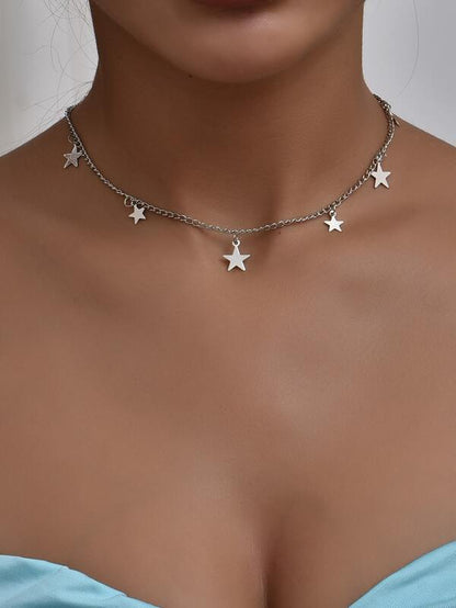 Star Charm Necklace for Women