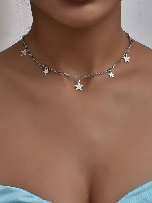 Star Charm Necklace for Women