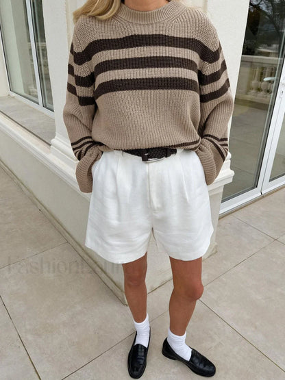 Stay Lifted Graceful Stripe Sweater