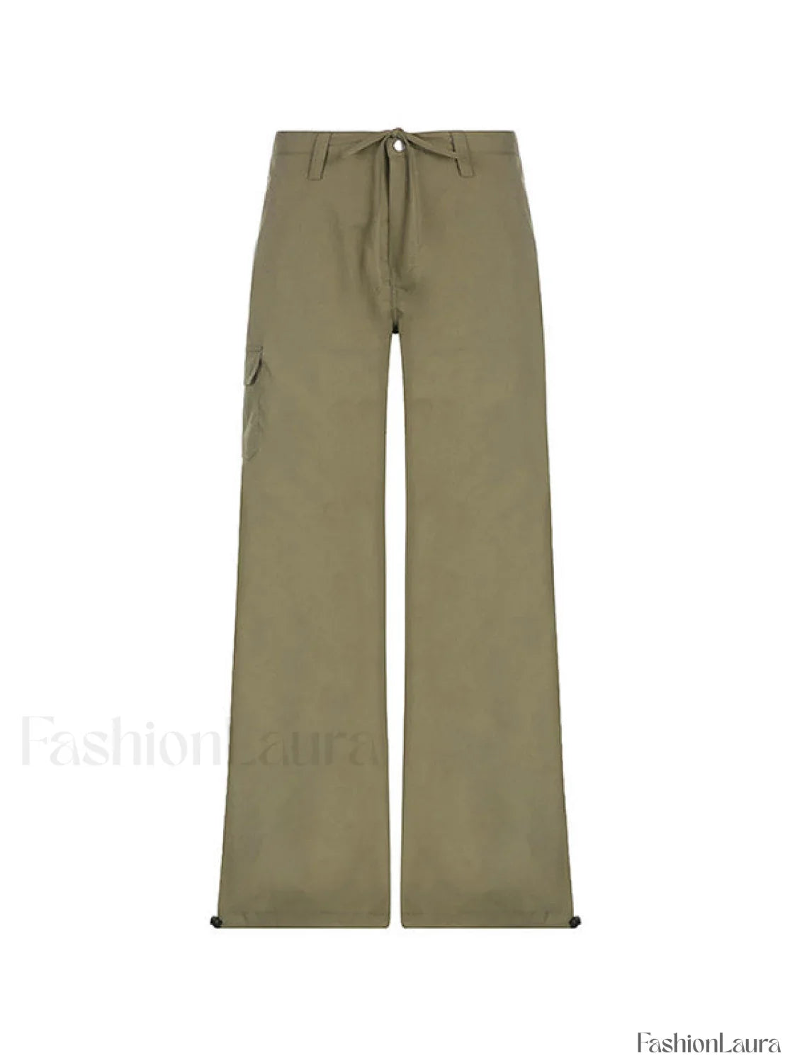 Straight Leg Pocket Cargo Pants