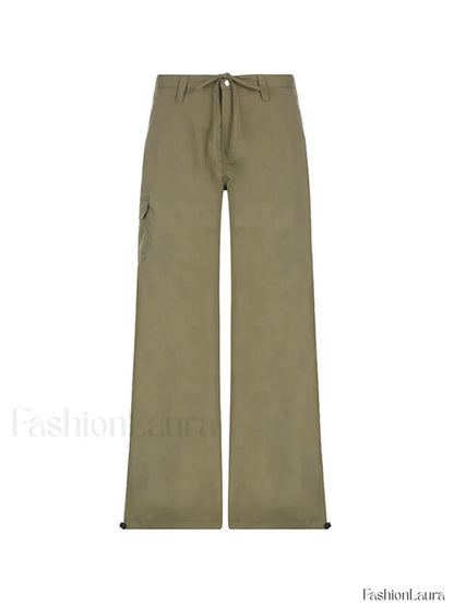 Straight Leg Pocket Cargo Pants