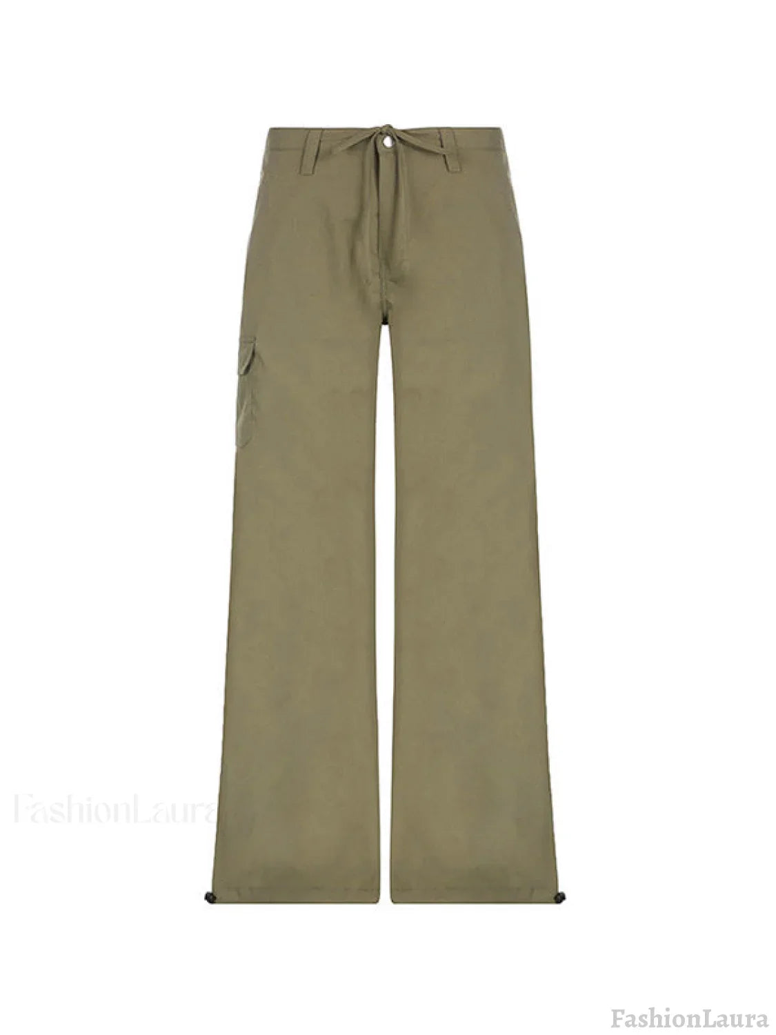 Straight Leg Pocket Cargo Pants