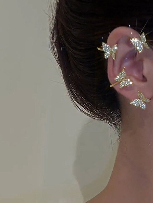 Earring Fashion Street Butterfly Earring (one piece) for Women