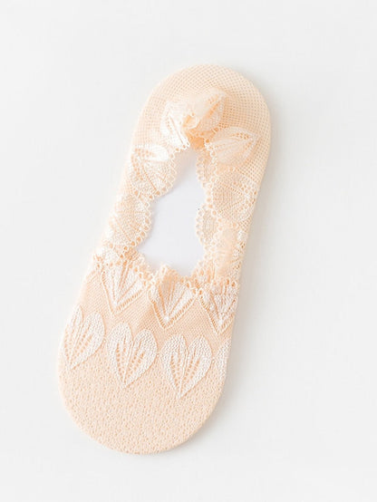 1 Pair Socks Solid Colored Antibacterial / Deodorant / Leg Shaping Simple Style Polyester / Cotton EU36-EU46 for Women