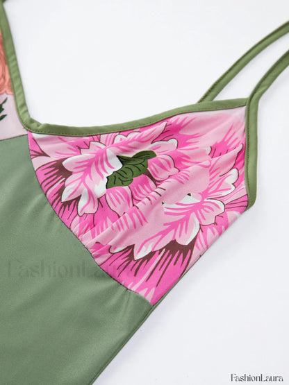 Summer Floral Graceful Long Dress