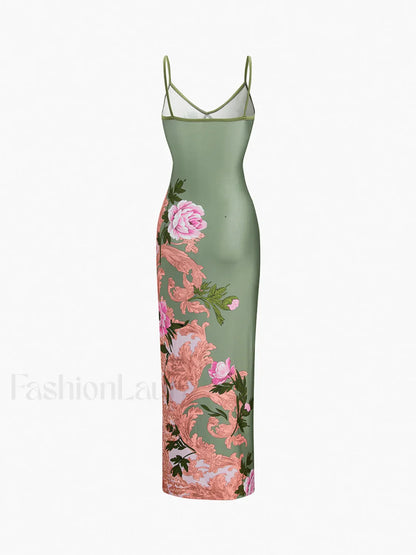 Summer Floral Long Dress